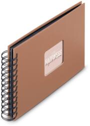 Hama 00009851 fotóalbum és lapvédő Barna 50 lapok 10 x 15 Spirálkötés (9851)