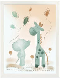 NATTOU Luna & Axel falikép 40x30 cm