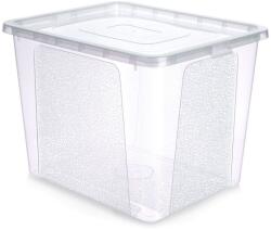 Artemis Átlátszó műanyag tárolódoboz fedéllel, Artemis, 30L, 40x33x30cm (VD-568032)