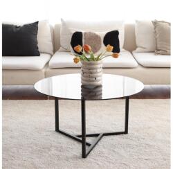 ASIR GROUP Măsuță de cafea TRIO 42x75 cm neagră (AS0908) Masa de cafea