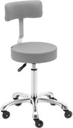 Physa Gurulós szék háttámlával - 530-710 mm - Sötétszürke (WELLS DARK GRAY)