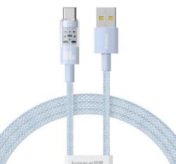 Baseus Cablu de date Baseus Gem, Fast Charging, USB la USB Type-C 100W, 2m, Albastru