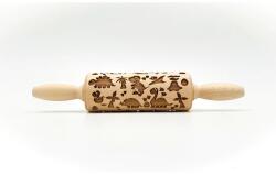 FunnyBaker fa kreatív dinó sodrófa gyerekeknek (FB-DINO-1)