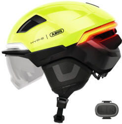 ABUS Hyp-E Ace Signal Yellow Kerékpáros sisak L