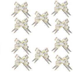 LAALU szalag, 10 db, 39 cm, fehér (LAU-2873)