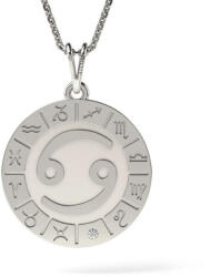  Rák ezüst medál nyaklánc