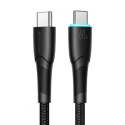 JOYROOM Cablu Date si Incarcare USB-C - USB-C Joyroom SA32-CC3, 60W, 1m, Negru