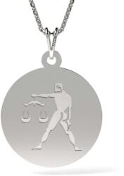 Atcom Jewelry ATCOM - Mérleg Medál - Ezüst Nyaklánc - 15 mm