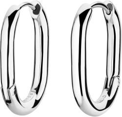 ROSEFIELD Small Oval Hoops Silver 14, 3 × 10, 3 mm, JEOSS-J570 (JEOSS-J570)