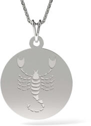  Skorpió ezüst medál nyaklánc