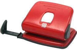 ICO Lyukasztó Sax 318, 15 lap, piros