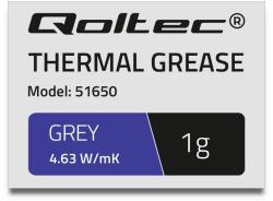 QOLTEC Pasta termica 4.63W/m-K 1g Gri (51650) - vexio