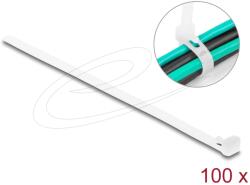 Delock Kábelkötegelő Fehér 20cm 18644 (18644)