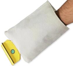 Bright Ride Jégkaparó bélelt bőrkesztyűs, gumi lehúzóval