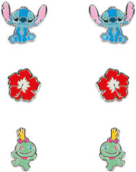 Disney gyermek fülbevaló készlet Stitch és Scrump motívummal SF00468SL. PA