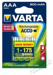 VARTA Longlife Accu R2U AAAx4 800mAh elem