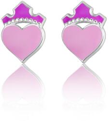 Disney gyermek fülbevaló Mini Princess, ezüst ES00106SL. CS (Ag 925/1000, 0, 74 g)