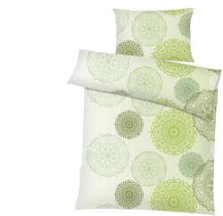 DADKA VRACOV krepp ágynemű, 140 × 200 cm, 70 × 90 cm, Magic világoszöld