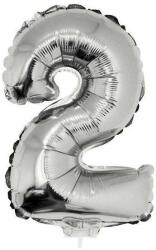 Fólia Lufi - 2-es Szám - Ezüst - 42 cm (66224)