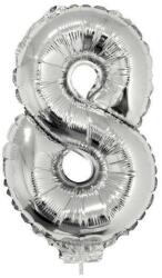  Fólia Lufi - Ezüst 8-as - 42 cm (66252)