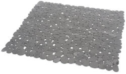 Sapho AQUALINE RIVER fürdőszobai szőnyeg csúszásgátlóval. zuhanyfülkébe. 540x540mm. PVC/szürke