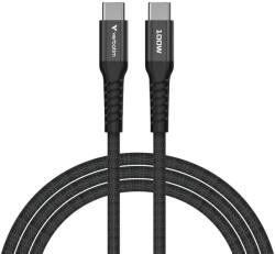 Verbatim Кабел Verbatim Sync & Charge Magnetic, от USB-C(м) към USB-C(м), 1.2m, 100W, черен (VERBATIM-31863)
