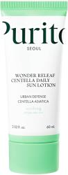 PURITO Wonder Releaf Centella Cremă solară pentru față, SPF50+, 60 ml