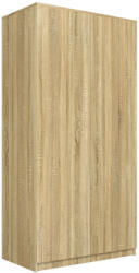 GreenSite SD-90 gardróbszekrény, sonoma