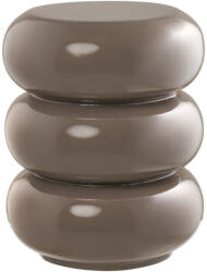  Rosolina dohányzóasztal üvegszálból, barna, ø35, 5x44 cm