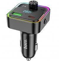 hoco. Modulator FM Hoco Bluetooth E81 1 x USB-A - 1 x USB-C (mod/hoc/e8/1x)