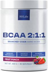 HS Labs BCAA 2: 1: 1, punch de fructe, 400 g, HS Labs