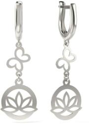 Atcom Jewelry ATCOM Lótuszvirág Ezüst Fülbevaló