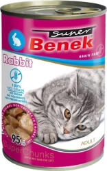 Super Benek Super Benek CAT gabonamentes falatok nyúllal szószban 415 g
