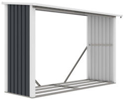 G21 WOH 335 tüzifa tároló - 242 x 89 cm, antracit (63900515)