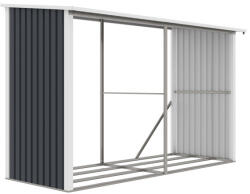 G21 WOH 682 tüzifa tároló - 302 x 119 cm, antracit (63900516)