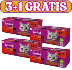 Whiskas WHISKAS Adult tasakok 120x85g + 40x85g INGYEN