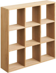 House Nordic Moha fali polc, fenyőfa, natúr, 46x10x46 cm (4292236) - homelux