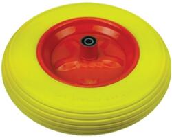 Venus DSH Roata plina poliuretan SSPU pentru roaba, 14'', ax 14mm, butuc 100mm, rulment, DSH, 411564 (411564)