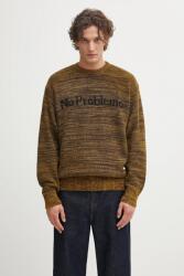 No Problemo pulover din amestec de lână Mosca Crew Neck 9BYA-SWM0KE_18X (NP2009004)