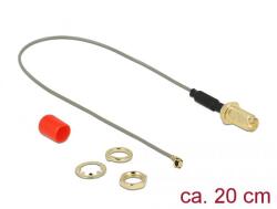 Delock antenna kábel RP-SMA anya> MHF / U. FL-LP-068 apa 20cm (89831) (DE89831) (DE89831)