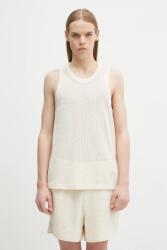 Wales Bonner tricou din bumbac Groove Tank PPYA-TSM2DZ_80X (MS25JE10.CO04.100)