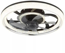 GLOBO Ventilátoros Lámpa Fekete CIRILLA GLOBO-03644 (03654)