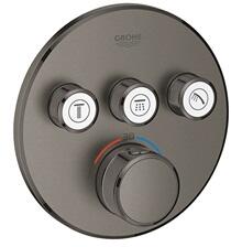 GROHE Smartcontrol termosztát 3 fogyasztóhoz Brushed Hard Graphite (GR-29121AL0)