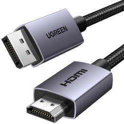 UGREEN DP123 DisplayPort-HDMI kábel, 4K 30Hz, 2 m (35842) - boxon