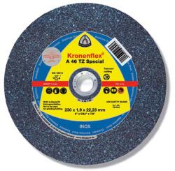 Klingspor A 46 TZ Special 224084 Vágótárcsa, egyenes 230 mm 25 db Nemesacél, Acél (246684) (246684)