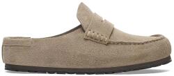 Birkenstock papucs velúrból Naples Wrapped LEVE - bézs Női 44