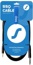 SSQ MiJS1 Event 3.5mm Jack apa - 6.35mm Jack apa Mono Kábel (1m) (SS-2065) (SS-2065)