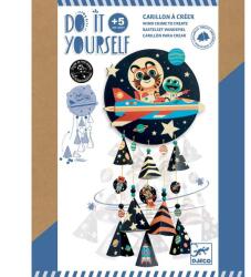 DJECO Set DIY Djeco, Mobil fluorescent, cu clopotei- Stele (DJ07956)