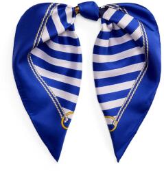 Lauren Ralph Lauren selyem kendő - kék Univerzális méret