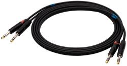 SSQ SS-1457 2x 6.3mm Stereo Jack apa - 2x 6.3mm Stereo Jack apa Kábel (2m) (SS-1457) (SS-1457)